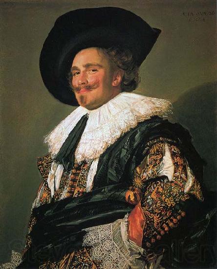 Frans Hals Laughing Cavalier, Spain oil painting art